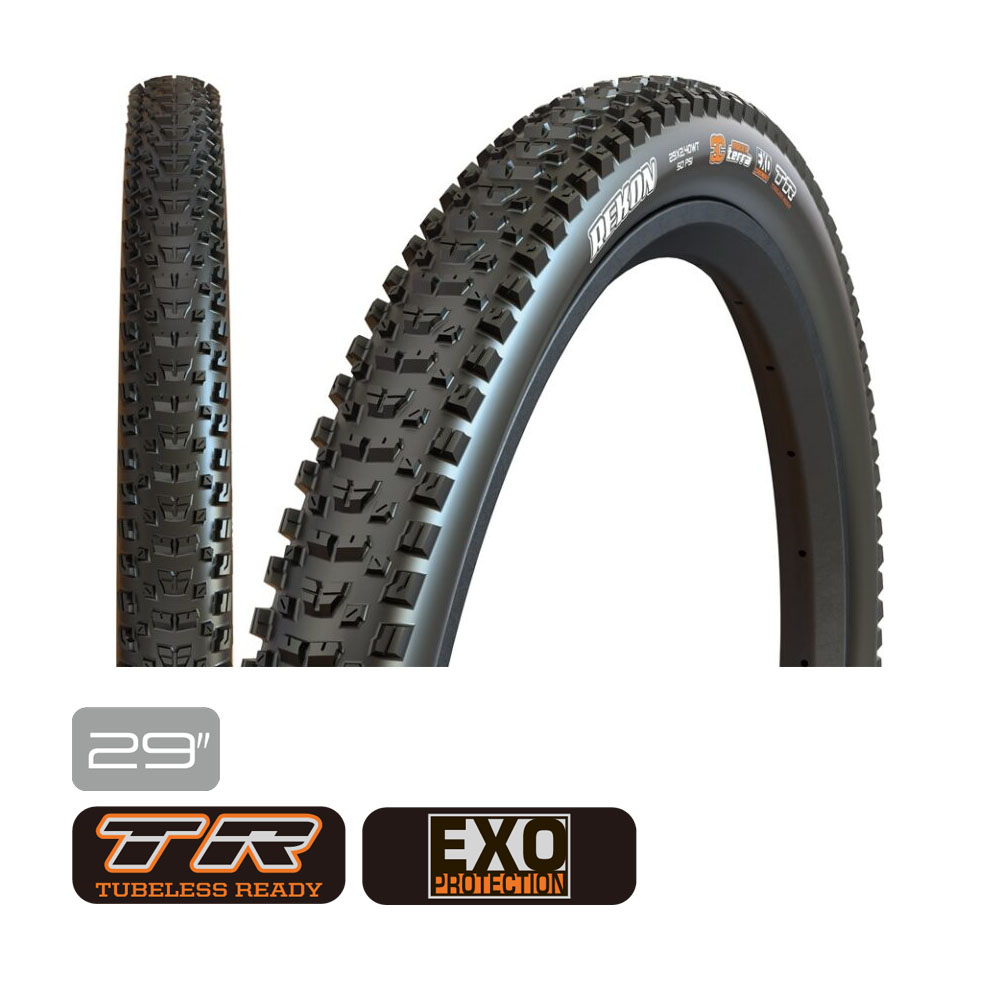 MAXXIS(マキシス) Rekon リーコン デュアルコンパウンド/EXOケーシング MTBチューブレスレディタイヤ 29×2.40