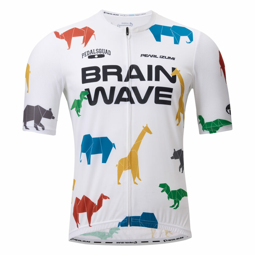 PEARLIZUMI (パールイズミ) 621-B プリントベーシックジャージ 30.オリガミ ベーシックフィット 2026年春夏モデル