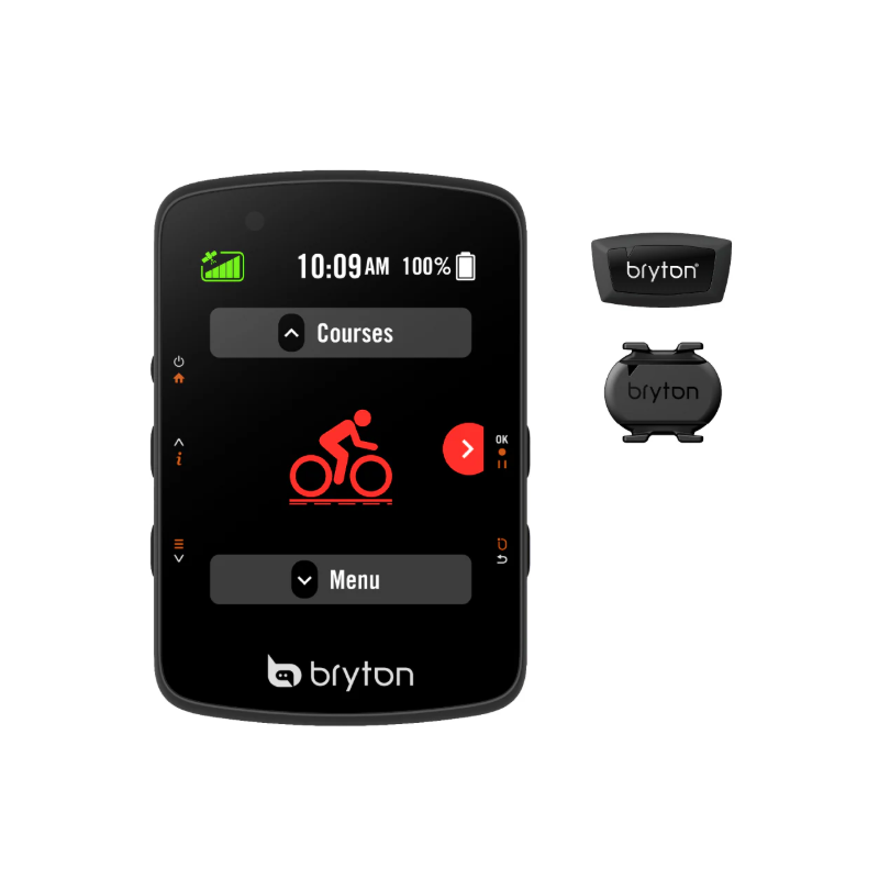 bryton (ブライトン) Rider 550D (ライダー550D) GPSサイクルコンピューター (ケイデンス、心拍センサー付)