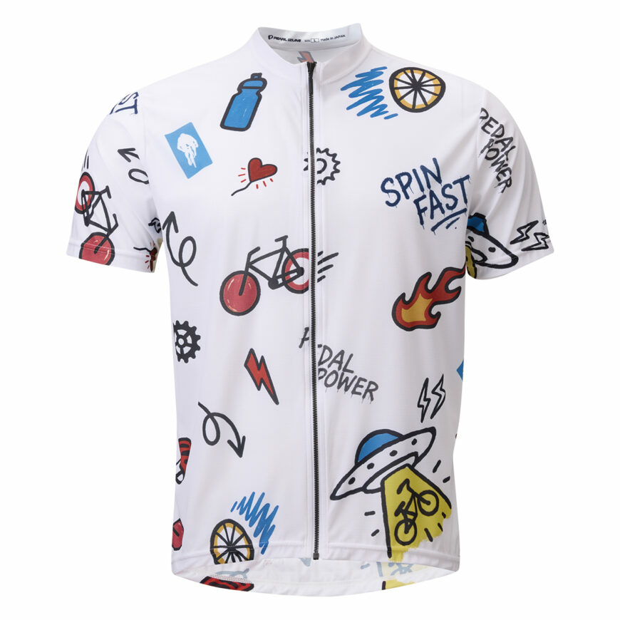 PEARLIZUMI(パールイズミ) 334-B シティライドプリントジャージ 1.グラフィティ シティライドフィット 2026年春夏モデル