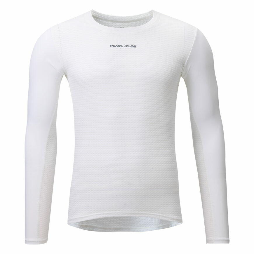 PEARLIZUMI(パールイズミ) 118 クールフィットドライUVロングスリーブ 12.ホワイト 2026年春夏モデル