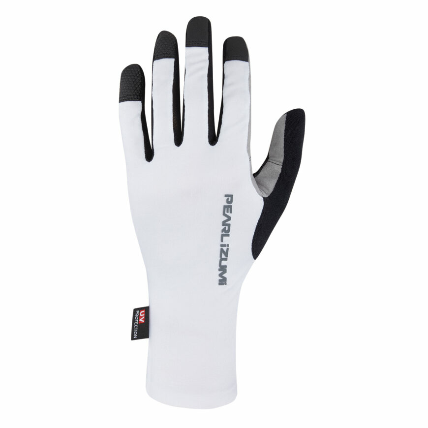 PEARLIZUMI(パールイズミ) 28 UVフルフィンガーグローブ 12.ホワイト 2026年春夏モデル ロングライド向けメンズモデル