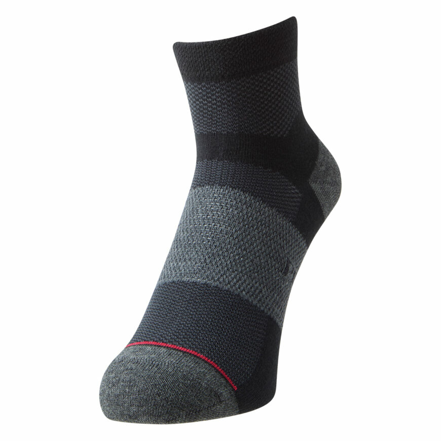 PEARLIZUMI(パールイズミ) 46 クールネスソックス 7.ブラック ショート丈ソックス 2026年春夏モデル