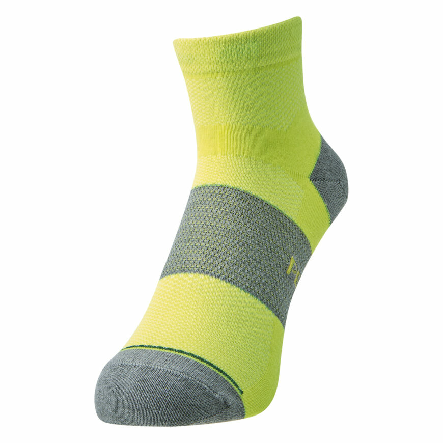 PEARLIZUMI(パールイズミ) 46 クールネスソックス 10.ネオンイエロー ショート丈ソックス 2026年春夏モデル