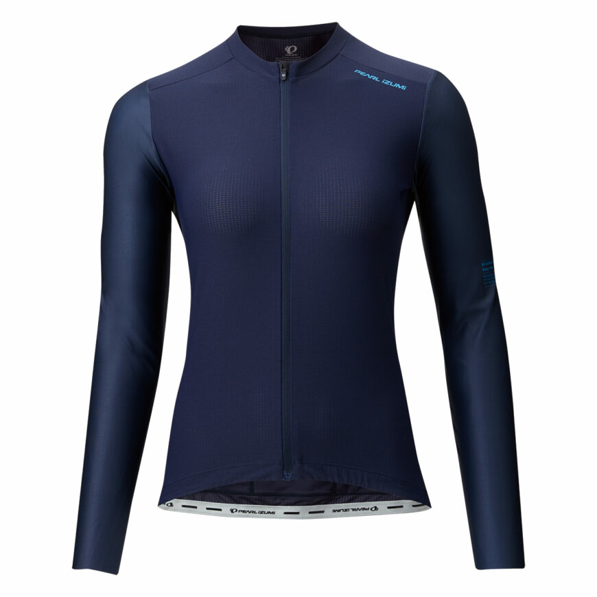 【2026年4月下旬入荷】PEARLIZUMI(パールイズミ) W618-BL パフォーマンスロングスリーブ 15.ダークネイビー レディースフィット レディースウェア 2026年春夏モデル