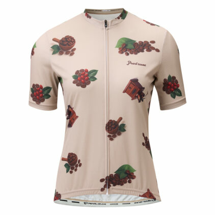 【2026年4月中旬入荷】PEARLIZUMI(パールイズミ) W621-B プリントジャージ 17.コーヒー レディースフィット レディースウェア 2026年春夏モデル