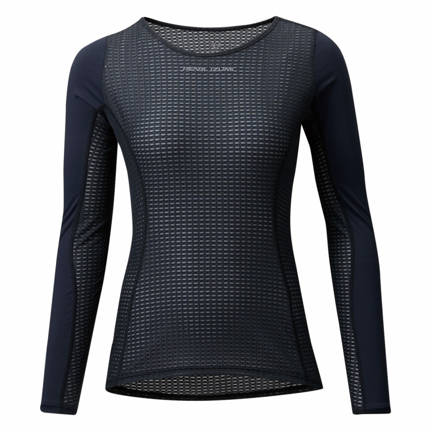 PEARLIZUMI(パールイズミ) W118 クールフィットドライUVロングスリーブ 6.ブラック レディースインナー 2026年春夏モデル