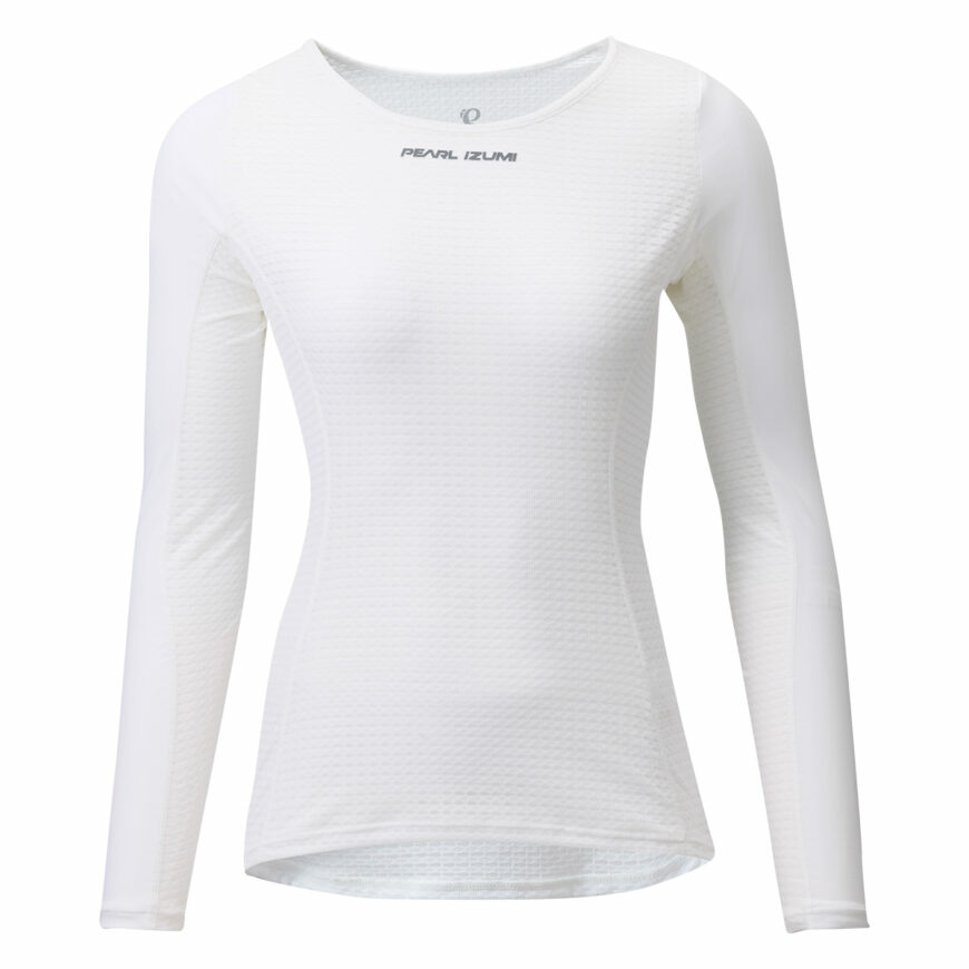 PEARLIZUMI(パールイズミ) W118 クールフィットドライUVロングスリーブ 7.ホワイト レディースインナー 2026年春夏モデル