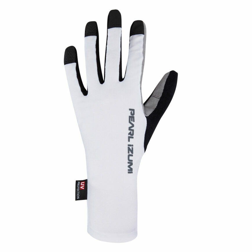 PEARLIZUMI(パールイズミ) W28 UVフルフィンガーグローブ 16.ホワイト ロングライド向けレディースグローブ 2026年春夏モデル