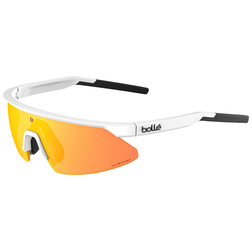 bolle (ボレー) BS032002 MICRO EDGE サングラス White Matte Phantom Brown Red