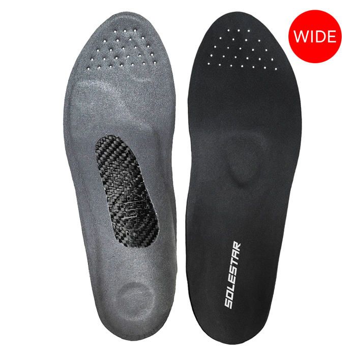 SOLESTAR (ソールスター) BLK 2 (ブラック2) インソール ワイド ブラック