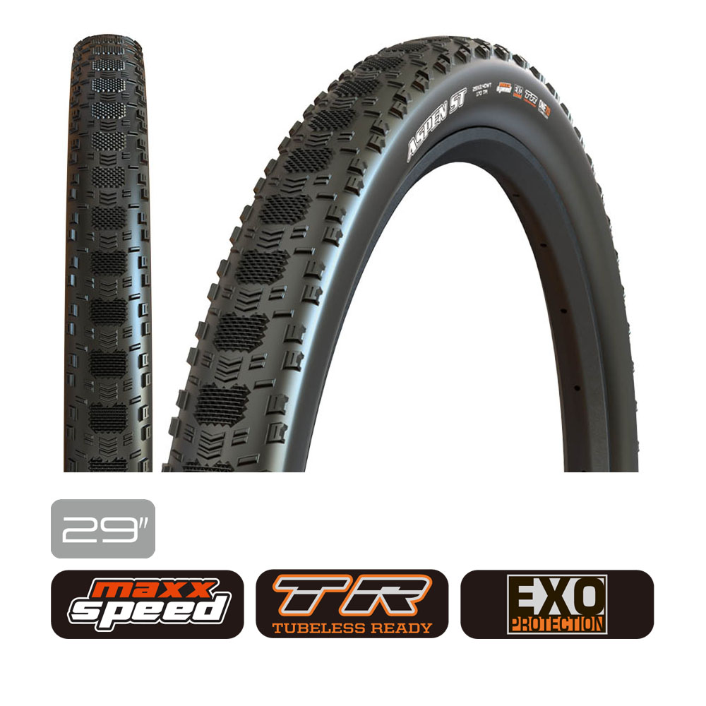 MAXXIS(マキシス) Aspen ST アスペンST チューブレスレディーMTBタイヤ 29インチ