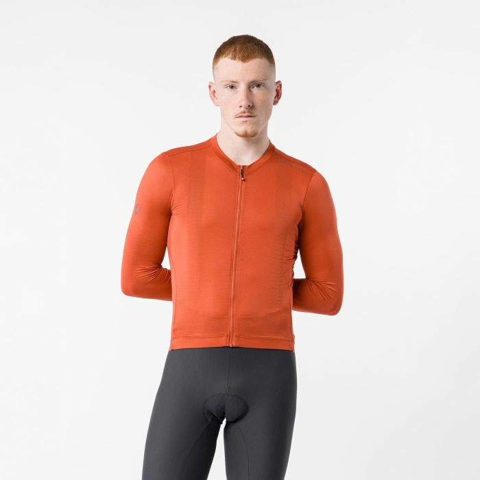 CASTELLI (カステリ) 4526012 ESPRESSO 2 LS JERSEY エスプレッソ2ロングスリーブジャージ 655 PAPRIKA 2026年春夏モデル