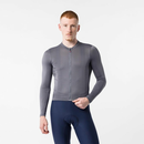 CASTELLI (カステリ) 4526012 ESPRESSO 2 LS JERSEY エスプレッソ2ロングスリーブジャージ 021 SMOKY GRAY 2026年春夏モデル