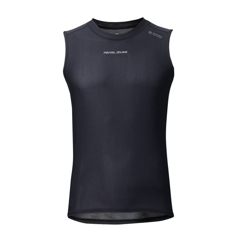 PEARLIZUMI(パールイズミ) 「ガチ冷え」コレクション 161 アイスポーラー メッシュ ノースリーブ 1.ブラック