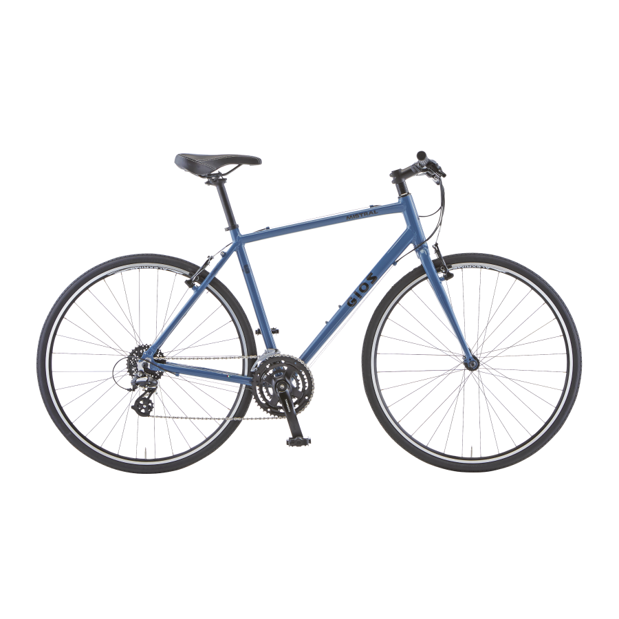 GIOS (ジオス) MISTRAL SHIMANO (ミストラル シマノ) リムブレーキ クロスバイク 2026年 完成車 GRAY