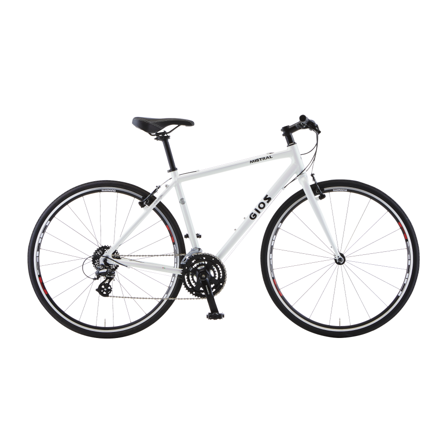 GIOS (ジオス) MISTRAL ALEX (ミストラル アレックス) リムブレーキ クロスバイク 2026年 完成車 WHITE