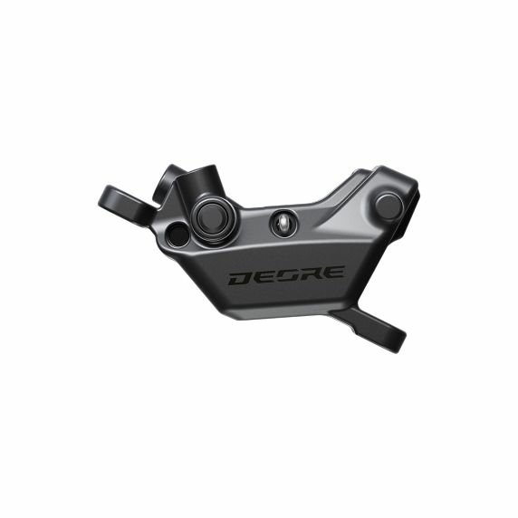 Shimano (シマノ) DEORE BR-M6220 - 4ピストン 油圧ディスクブレーキキャリパー レジンパッド ポストマウント フロント/リア兼用