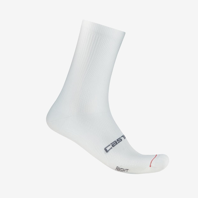 CASTELLI (カステリ) 4525026 ESPRESSO 18 SOCK (エスプレッソ18) ソックス 001WHITE