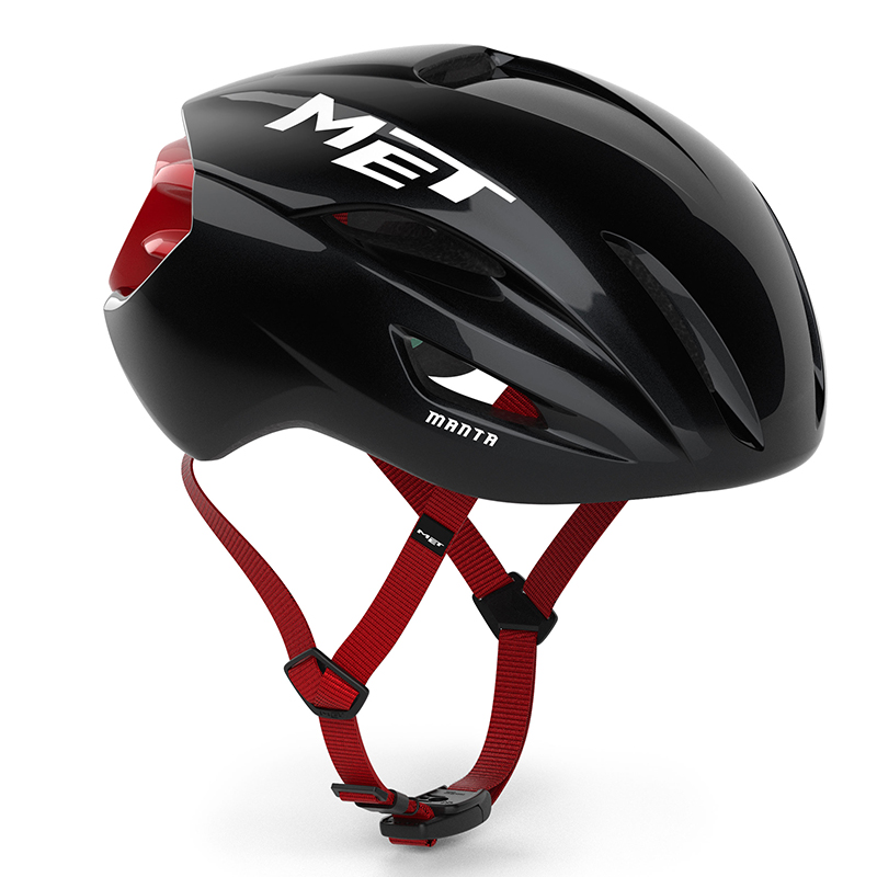 MET (メット) MANTA MIPS (マンタミップス) ヘルメット BlackRed/Glossy
