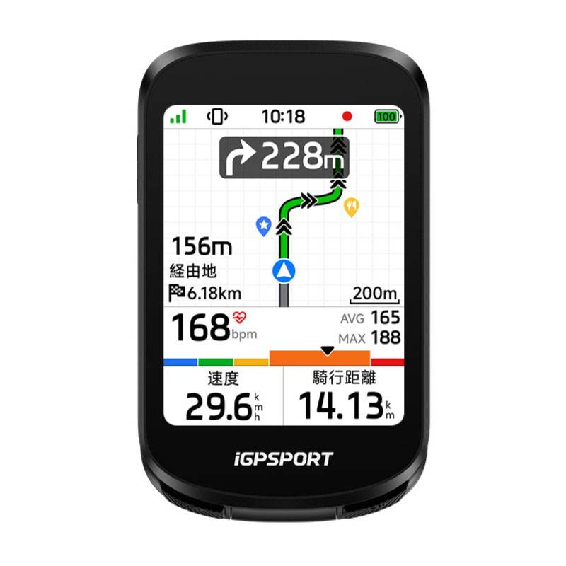 iGPSPORT (iGPスポーツ) BSC200 Pro フルカラータッチスクリーンサイクルコンピューター