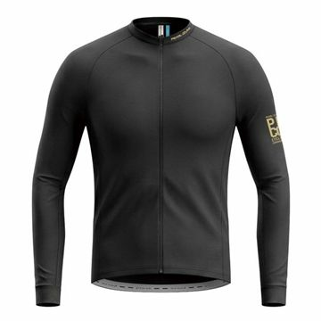PEARLIZUMI(パールイズミ) PICC3200-BL - PICCストレッチサーモジャージ 1.ブラック ベーシックフィット 15度対応 取扱店舗限定モデル