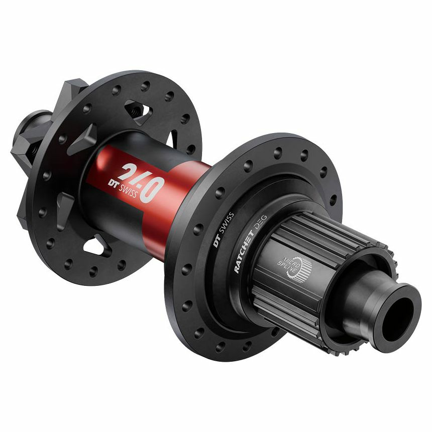 DT SWISS (ディーティースイス) 240DEG DF 12/157mm Shimano MS - MTB用リアハブ マイクロスプラインフリーボディー仕様