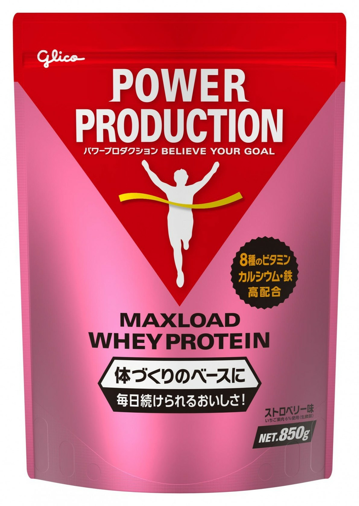 グリコ パワープロダクション マックスロードホエイプロテイン(850g)