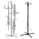 【さいたまサイクルフェスタ限定】MINOURA (ミノウラ) P-600AL-7S クローゼットサイクリスト 自立式バイクスタンド ブラック