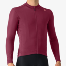 CASTELLI (カステリ) 4524508 ESPRESSO THERMAL JERSEY (エスプレッソサーマルジャージ) 625DEEP BORDEAUX