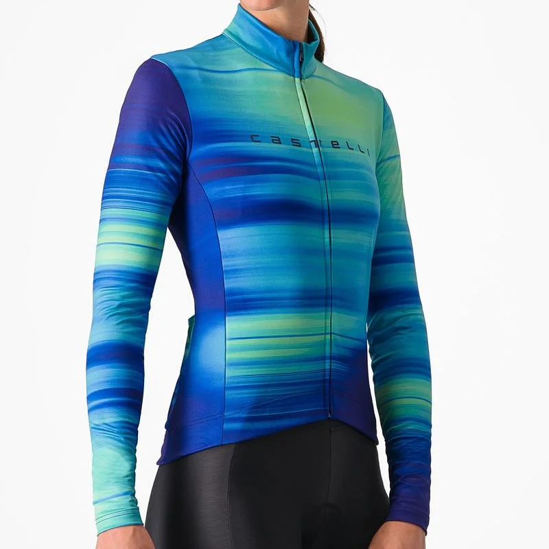 CASTELLI (カステリ) 4524544 PHASE JERSEY (フェイズジャージ) ウィメンズ ジャージ 940MULTICOLOR BLUE