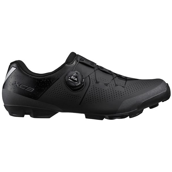 Shimano (シマノ) XC3(SH-XC302) SPD MTBシューズ ブラック ワイド