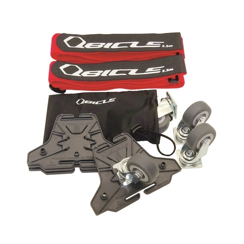 QBICLE (キュービクル) エコトローリー バイクポーター用キャスターセット