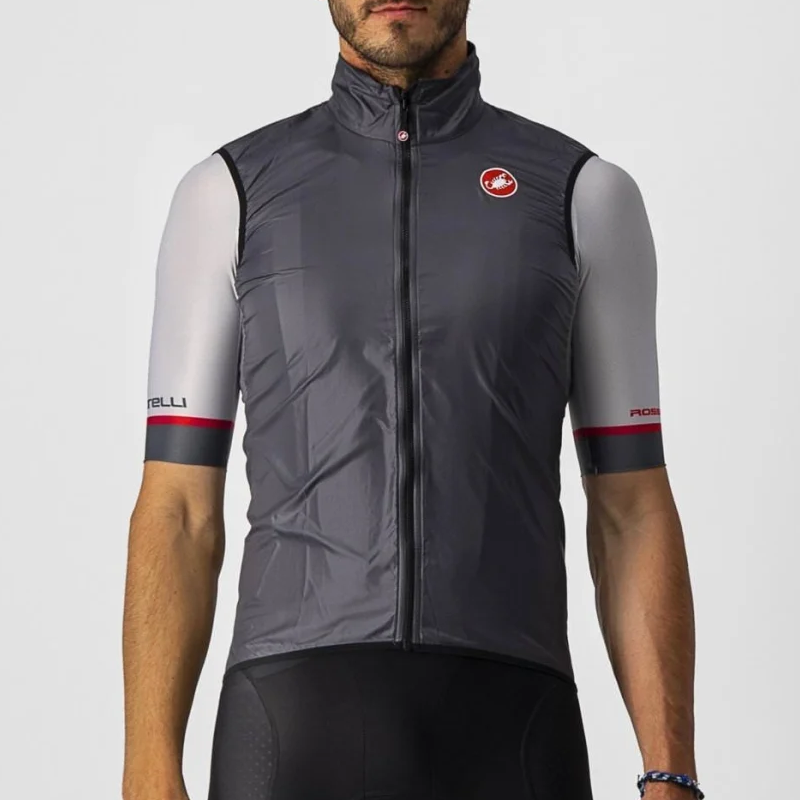 CASTELLI (カステリ) 4520057 ARIA VEST (アリアベスト) コンパクト ベスト 030DARK GRAY