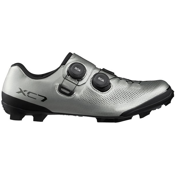 Shimano (シマノ) XC7(SH-XC703) SPD MTBシューズ シルバー ワイド
