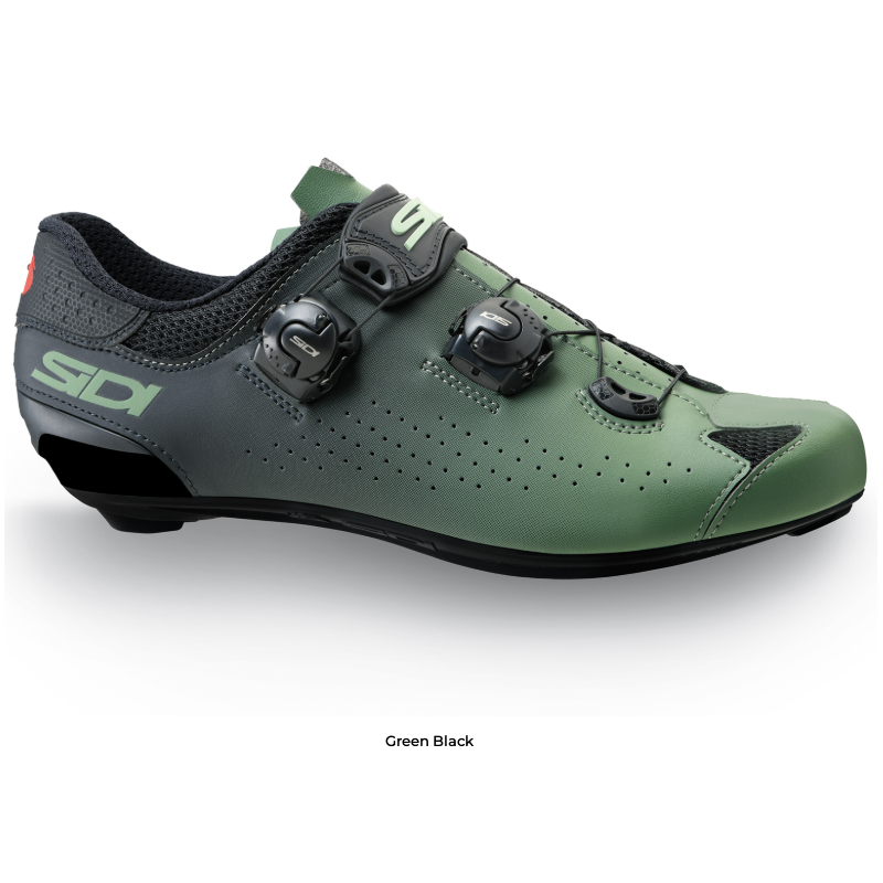 【BLACK FRIDAY SALE】SIDI (シディ) GENIUS 10 (ジェニウス 10) ロード ビンディング シューズ Green Black