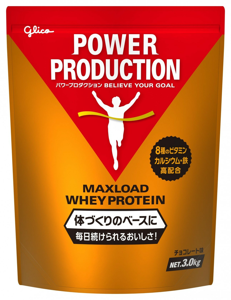 グリコ パワープロダクション マックスロードホエイプロテイン(3.0kg)