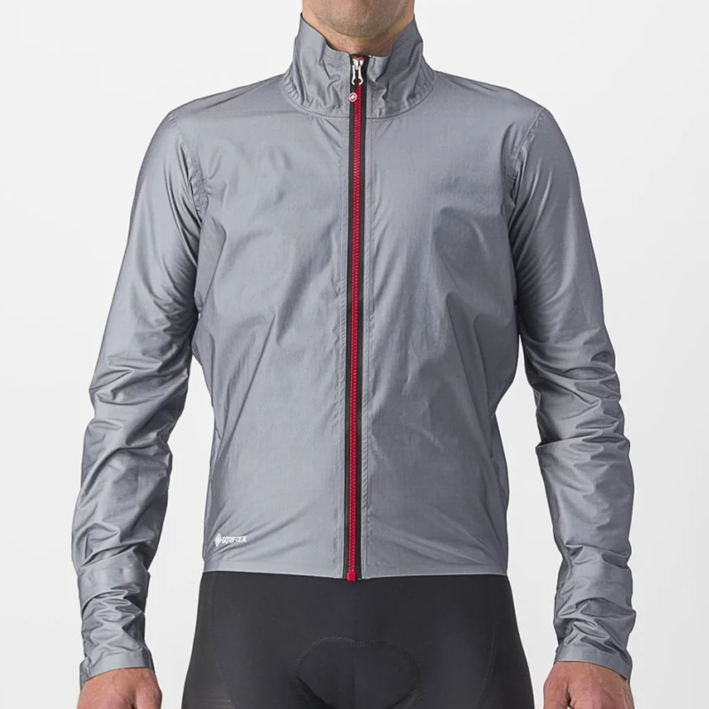 CASTELLI (カステリ) 4522090 TEMPESTA LITE JACKET 防水・防風 レインジャケット 008GRAY