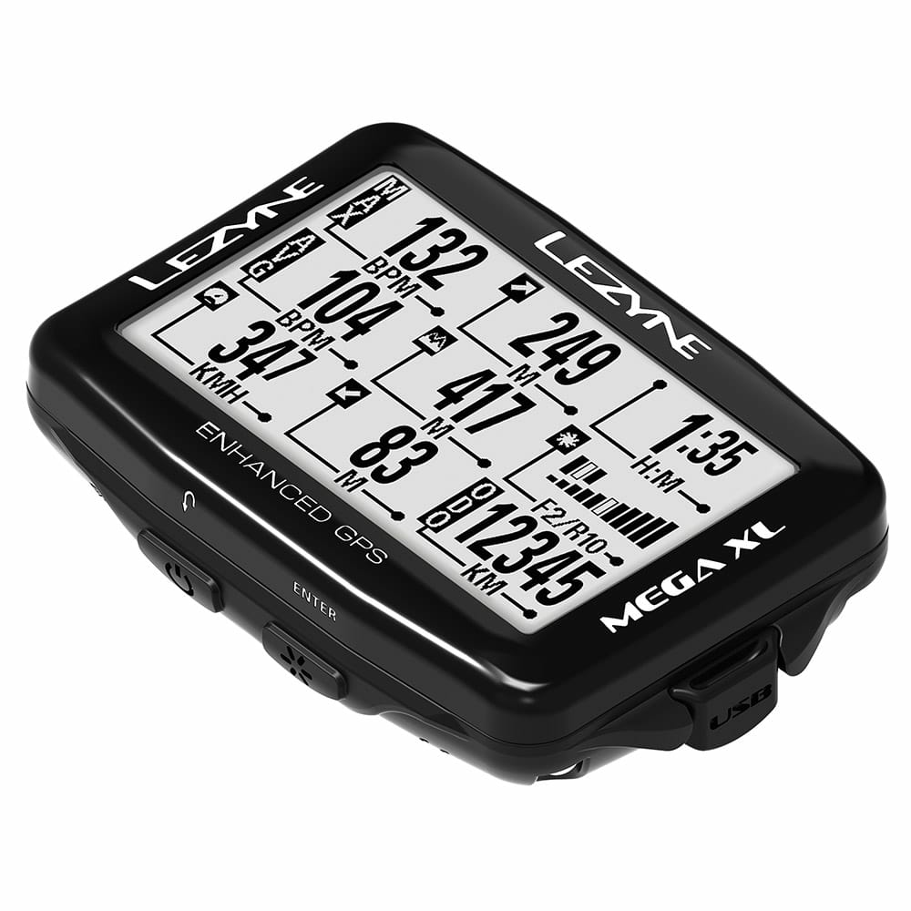 ■ LEZYNE (レザイン) MEGA XL GPS ブラック