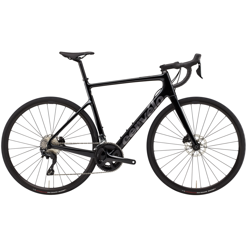 ﻿CERVELO (サーベロ) Caledonia R7120 105 12S 2025年 完成車 エンデュランスバイク Metallic Black