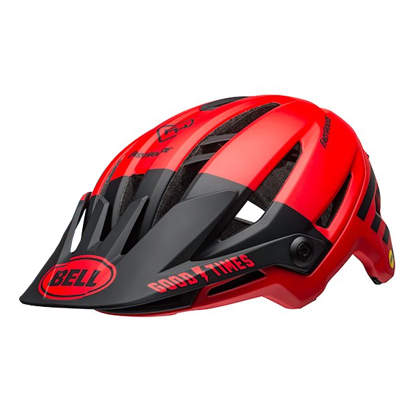 ■BELL(ベル) SIXER Mips(シクサーミップス) ヘルメットファストハウスモデル/マットレッド/ブラック