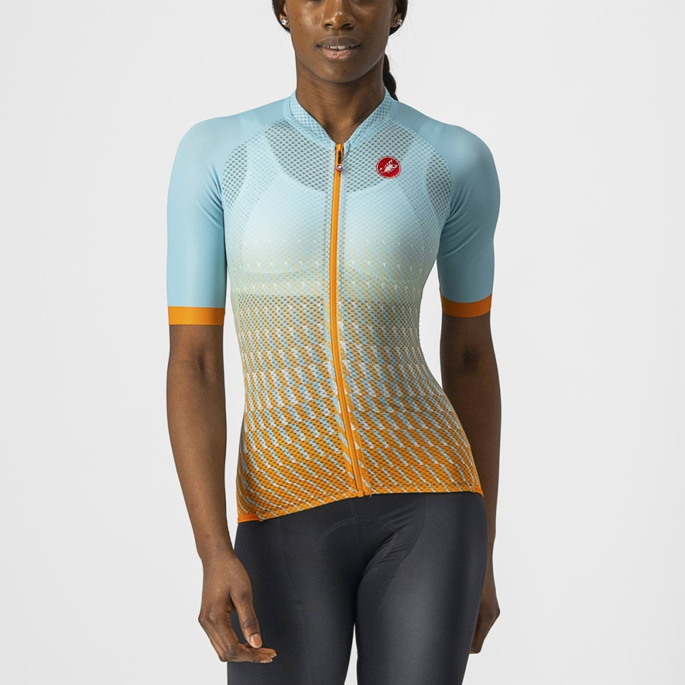 【AC-43】CASTELLI(カステリ) 4522058 CLIMBERS2.0 W JERSEY ウィメンズ 半袖ジャージ