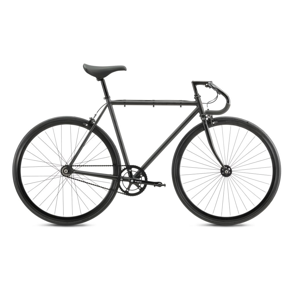 FUJI (フジ) FEATHER (フェザー) 2025年モデル クロモリバテッドチューブ シングルスピード 完成車 Matte Black