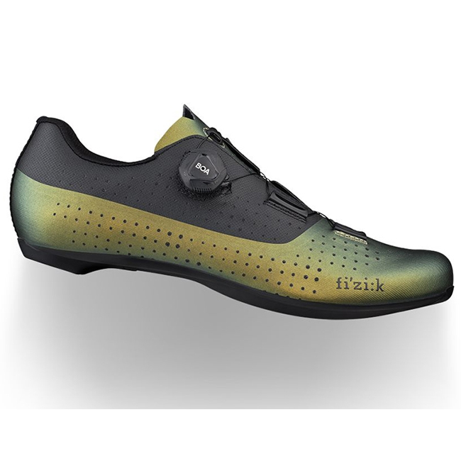 ●☆新品未使用品/FIZIK(フィジーク)//シューズ//R4 TEMPO OVERCURVE IRIDESCENT WIDE [41.0 TPR4OIW1K 8310 410 , 26.35cm]COP/BK//r16909