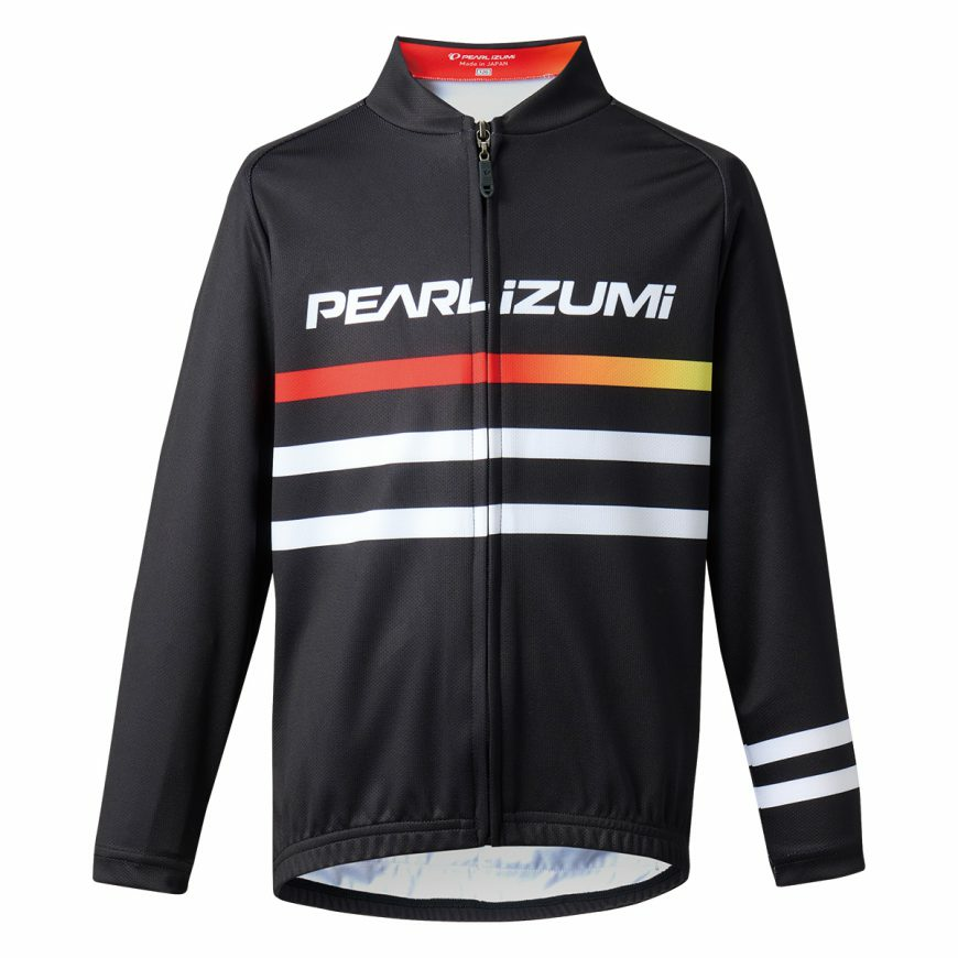 PEARLIZUMI(パールイズミ) K3455-BL キッズプリントジャージ 1.パールブラック