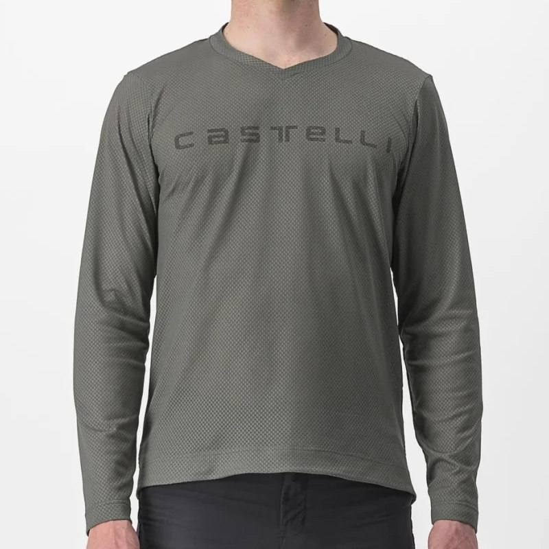 ■ CASTELLI (カステリ) 4523019 TRAIL TECH LONGSLEEVE TEE2 メンズ ロングスリーブTシャツ