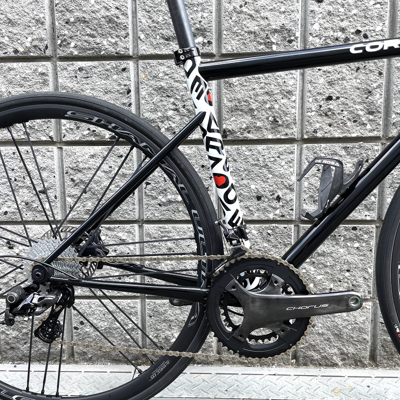 ウエムラサイクルパーツインターネット店 / DE ROSA (デローザ) CORUM DISC コラム ディスク CHORUS仕様 ディスク  ロードバイク Black REVO